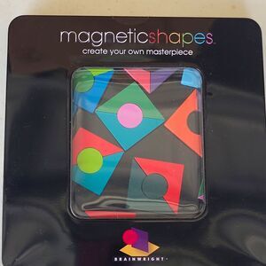 Partial Set Brainwright Magnetic Shapes Circle in Square Magnet Toy Set